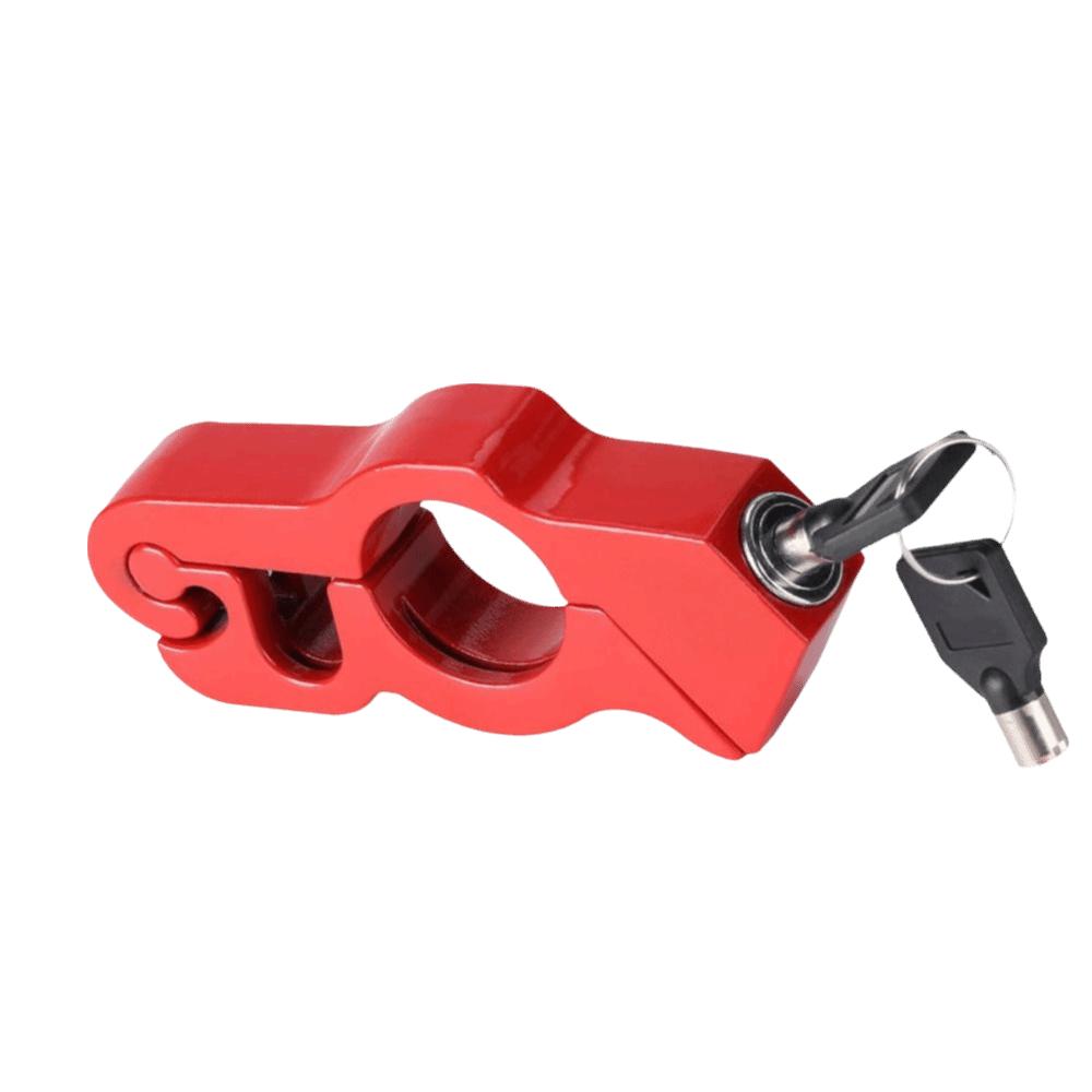 Heavy-Duty Motorcycle Lock Portable Handlebar Brake Lock Anti-Theft Handlebar Lock  Bicycles