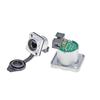 NE8FDE NE8FDP RJ45 Panel Mount D Type Connector 8P8C 1Pcs Ethernet Adapter for Telecom Network Maintenance Work