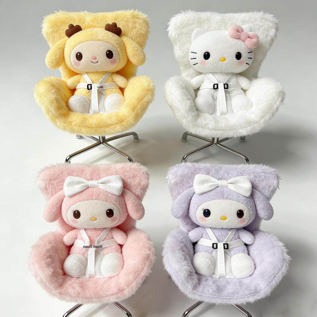 Labubu Puppe Kindersitz Autoornament - Niedliche Lüftungsschlitzdekoration