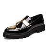Fashion Casual Loafers for Men Spring Autumn Slip on Flats New Designer PU Leather Casual Shoes Male Business Shoes Moccasins