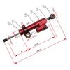Universal Steering Stabilize Damper Bracket Mount Motorcycle 256Mm For Mt09 Mt Fz 09 Fz09 2013-2020 Pcx160