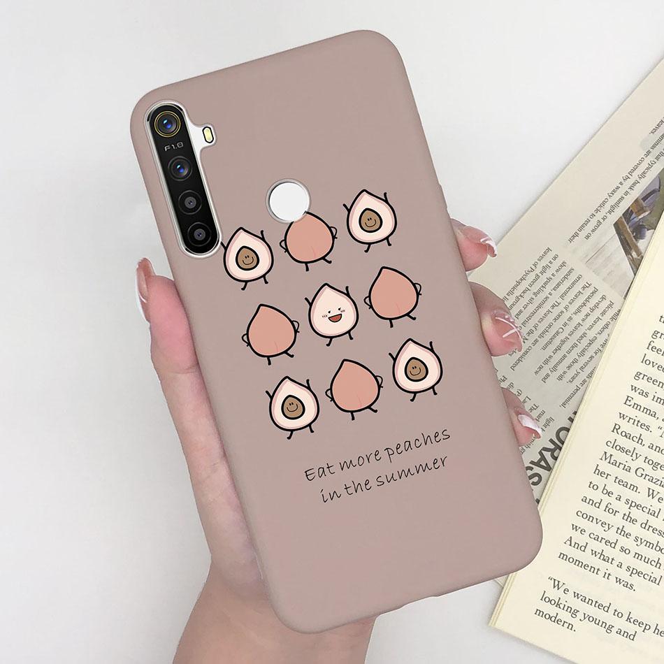 For Oppo Realme 5 Pro Oppo Realme 5 5i 5s C3 6i Realme5 5 Pro Realme6i Phone Cases Cute Soft Matte Bumper Back Cover Funda Coque