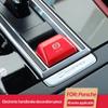 Car Door Window Up Button Protection Sticker F For Porsche Cayenne Macan Panamera Electronic Handbrake Sticker Auto Accessories