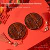 Elegant Sandalwood Comb Gift Set for Bride and Groom - Perfect for Engagement or Wedding