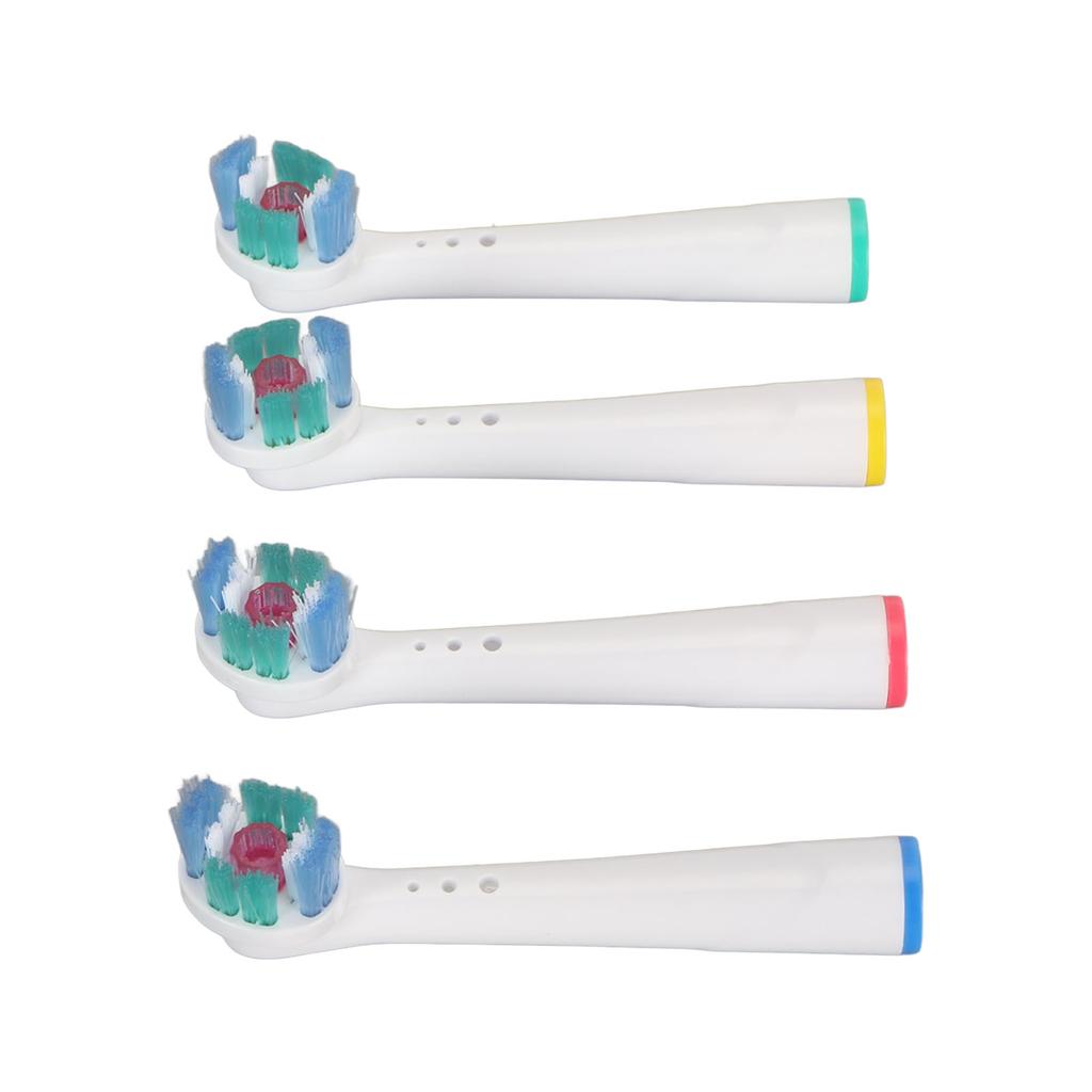 4pcs for Electric Toothbrush Brush Heads Rechargeable Toothbrush Heads Refill for Most Oral‑B Braun Handle