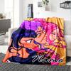 Customizable KPop Demon Hunters24 Throw Blanket – Personalized Name, All-Season Cozy Snug Blanket, Machine Washable, Personalized Blanket