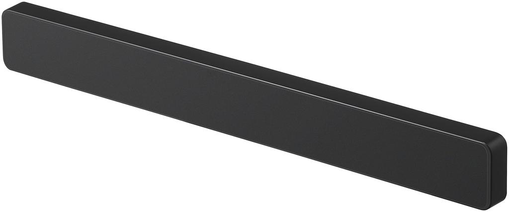 Yamazaki Magnet & Wall Knife Holder W35 Black Approx. W35 x D1.7 x H4cm Tower Silicone Surface Knife Storage 5202