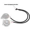 FARBIN Car Horn Thin Model Premium Horn + Bifurcated Branch Harness Toyota/Honda/Nissan/Suzuki Compatible Car Horn Wiring with Flat Terminal