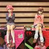 Anime Ayase Momo figure Shiratori Okarun Action Figure Shiratori figurine sitting pose statue Car decoration doll toys Fans Gift