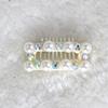 Maltese Rhinestone Puppy & Kitten Hair Clip - Universal Handmade Pet Accessory