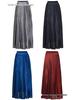 Plus Size High Waist Pleated Beach Skirt for Women - European & American Style