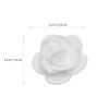 100Pcs 3.5cm Artificial Rose Heads Realistic Foam Fake Rose Heads for Wedding Decoration Party Home DIY Craft Projects