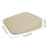Wedge Seat Cushion 6/8CM Ergonomic Heightening Sloping Seat Booster Cushion Improve Driving Vision For Car Office Seat