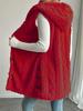 Double-Sided Plush Hooded Cardigan Vest - Women's Autumn/Winter Fashion