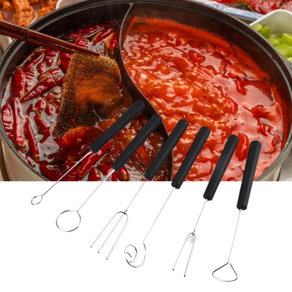 Useful Fondue Fork Metal Compatible 6 Styles Chocolate Dipping Tool  Barbecue Fork Corrosion Resistance