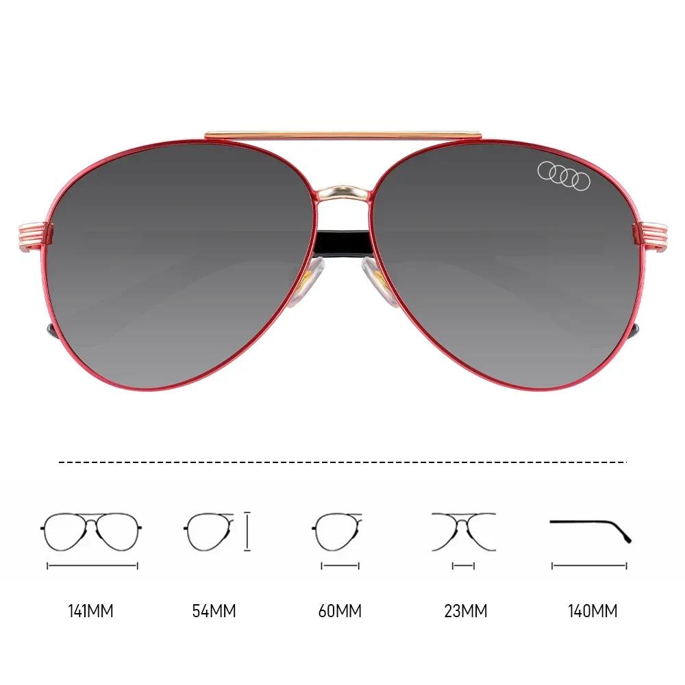 2026 Hub Caps Hot New 2025 For Audi Auto Audi Logo Sunglasses Sun UV Protection Outdoor Driving Goggles For Audi Sline S3 S4 S5 S6