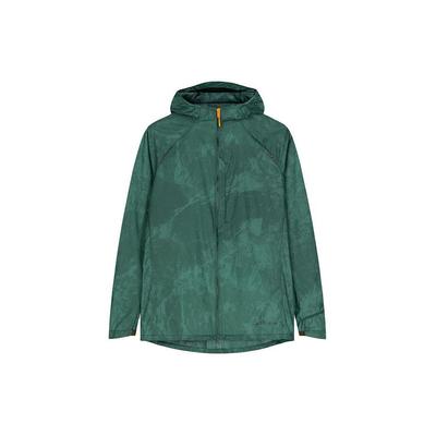 Anta Full Print Zip-Up Hooded Jacket Men Jackets Warm-Jade-Green 152420602-2