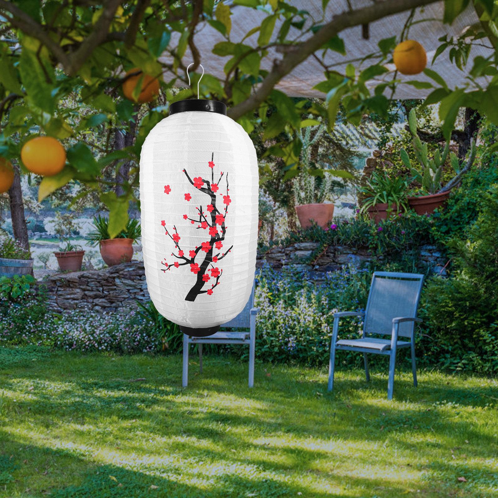 

Plum Blossom Japanese Style Waterproof Silk Decor Restaurant Outdoor Party Festive Outdoor Lanterns Traditional nament other