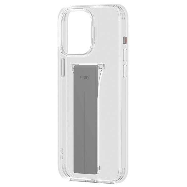 Uniq Etui Heldro Mount With Stand Iphone15 Pro Max 6.7 Przeźroczysty/Lucent Clear