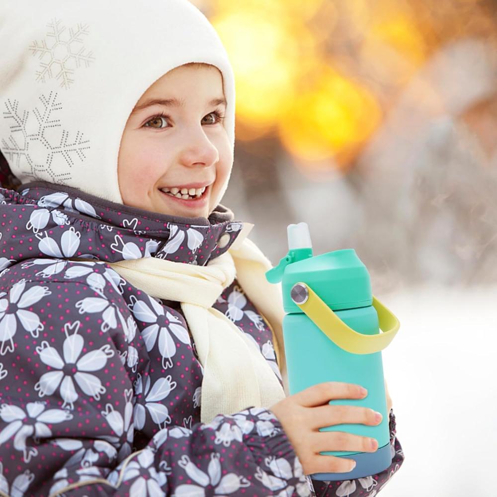 Бутылка для воды из нержавеющей стали для детей — фото 7
