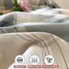 Plaid Style Duvet Cover Set 100% Cotton Bedding Set (1 Duvet Cover 2 Pillowcases),Twin/Full 140x200 200x200,Breathable, Soft