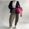 Leopard Print Casual Pants Fashion Sexy Street Style High Waist Straight-leg Leopard Print Casual Pants