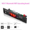 6-24V Bluetooth MP3 Decodificação Board Player MP3 Rádio Automóvel FM Bluetooth 5.0 Módulo de alto-falante Placa decodificadora de áudio Display colorido