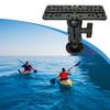 Base de Suporte para Fish Finder de Caiaque Universal Rotação de 360 Graus Suporte para Localizador Eletrônico Suporte para Fish Finder Acessórios de Caiaque