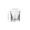 270ml/300ml/370ml Modern Thick Bottomed Whiskey Glass Juice Milk Tea Beverage Cups Transparent Drinking Glasses Home Glassware