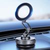 Yousheng Car Phone Holder for Dashboard Vacuum Adhesive Magnetic Phone Mount Strong Suction Foldable Phone Stand for Most