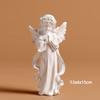 Nordic Creative Resin Angel Figurine, Modern Angel Sculpture Decorative Desktop Ornament