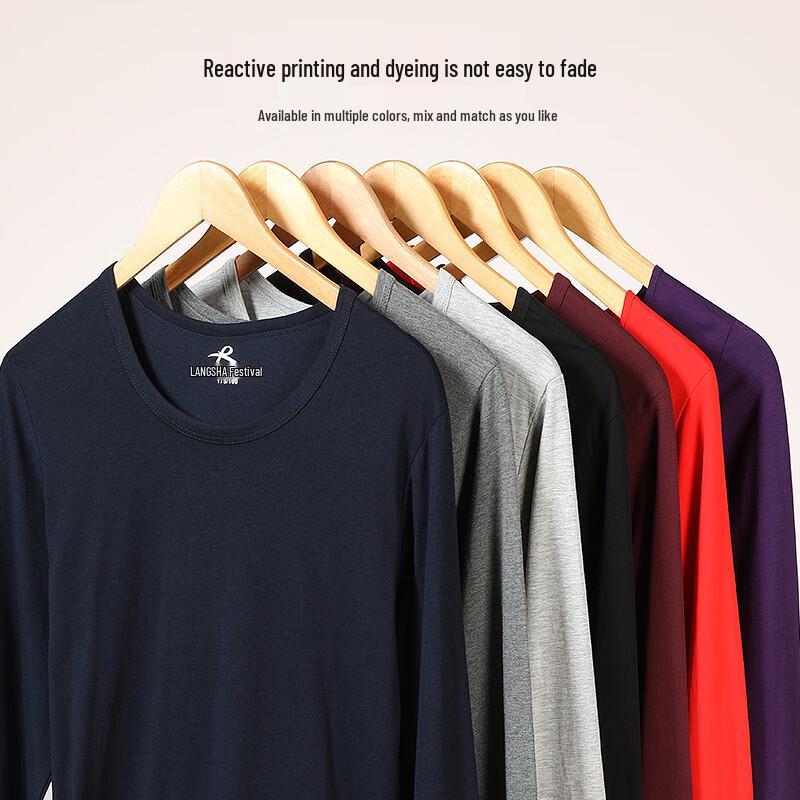 LANGSHA Women's Modal Cotton Lightweight Thermal Underwear Set