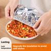 10Pcs Reusable Aluminum Foil Bowl Cover Food Grade Refrigerator Accessories Food Insulation Cover Kitchen Tools
