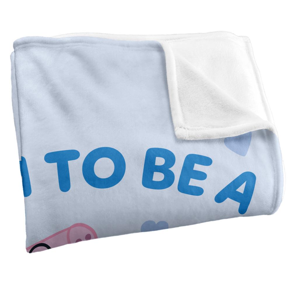 Peppa Pig Soon To Be Daddy Pig Blanket