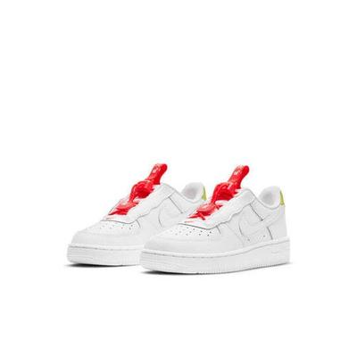 Force 1 Toggle PS White Bright Crimson CU5287-102