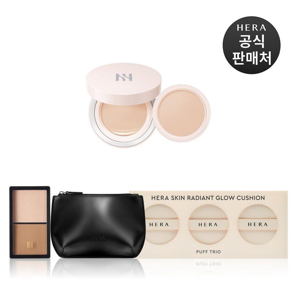 Hera [Special Offer] Reflection Skin Glow Cushion Foundation Special Set (Main Product 15g + Refill 15g) 21N1