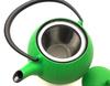 Nambu Ironware Teapot: Ichido Teapot Kurumi 0.5L Green W14.5xD11.5xH17.5(cm)