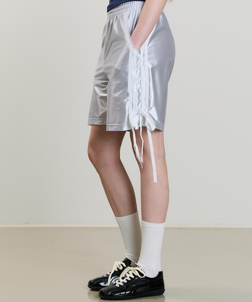 Love Is True Sm Track Pants(Silver)