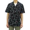Carhartt WIP All Over Print Short Sleeve Shirt Men Shirts Black I031661-1JR-XX