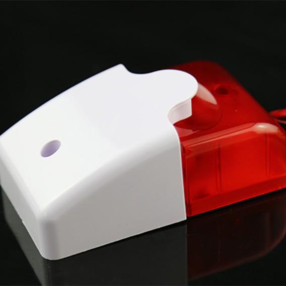 Sygnalizator Dźwiękowo-Świetlny Klakson 12V/24V/220V - Głośnik Antykradzieżowy