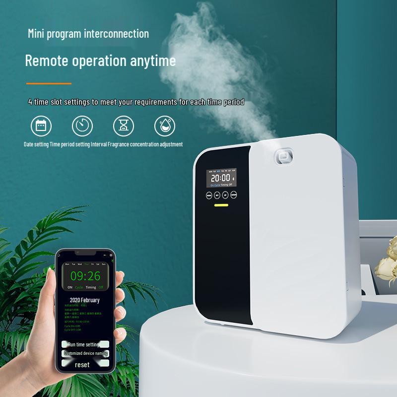 Wall-Mounted Aromatherapy Diffuser & Odor Remover for Public Spaces