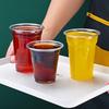 WS 78mm PET Transparent Disposable Drink Cups (1000 Count)