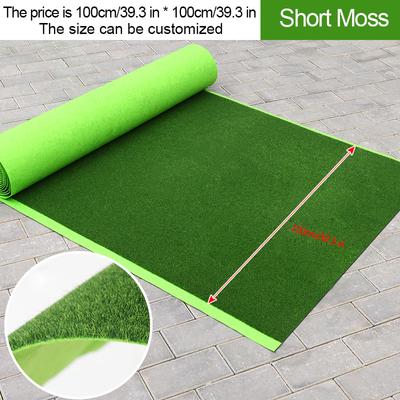 Künstliche Pflanzen Gras Teppich Matte Gras Rasen Moos Rasen Teppich DIY Dekor für Zuhause Hinterhof Balkon Indoor Outdoor Landschaft Dekoration