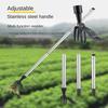 2pcs New Pattern  Minimally Designed Weed Puller No Bending Standing and Vertical Weed Slayer Garden Weed Puller Root Puller