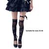 Women Aesthetic Mesh Thigh High Leg Warmers with Ribbon Tie Ballet Style Lace Up Footless Long Socks Leg Covers Sleeves