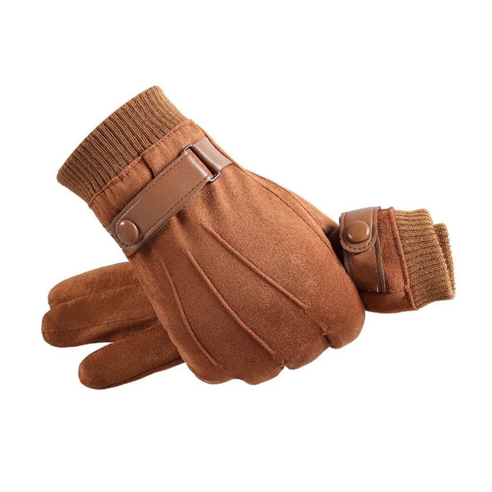 Anti Slip Cycling Gloves Touch Screen Riding Gloves New Winter Men Gloves