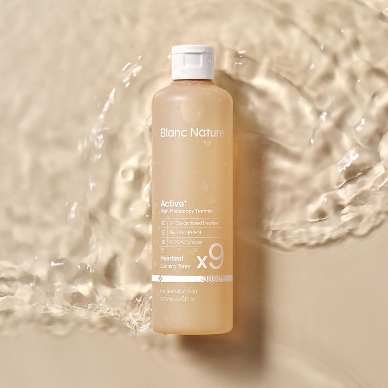 [Blanc Nature] 9x Concentrated Heartleaf Calming Toner 300ml
