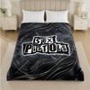 Sex Pistols Print Flannel Blanket Cozy Lightweight Plush Throw Blanket For Bed Sofa Household Use