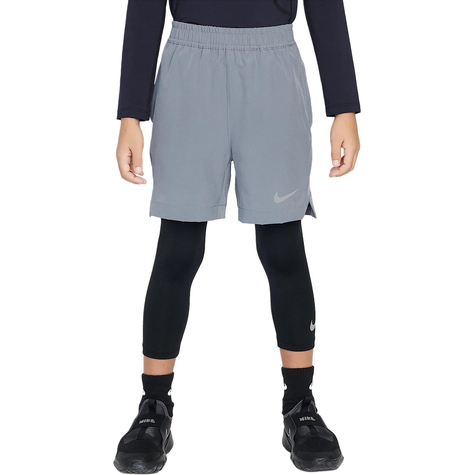Nike Dri Fit Shorts Children Aged 3 7 Years Old Smoke Gray IB8261-084 4