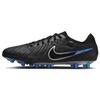 Tiempo Legend 10 Кожа для искусственного газона Амортизирующие Нескользящие Футбольные бутсы Унисекс Футбольные бутсы Черные DV4334-040